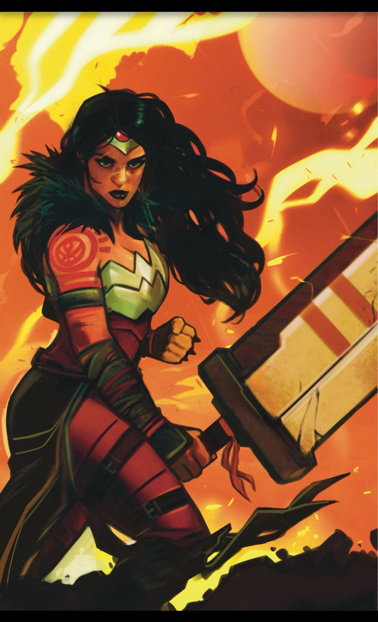 ABSOLUTE WONDER WOMAN # 12 FOIL FRANCESCO TOMASELLI VIRGIN EXCLUSIVE