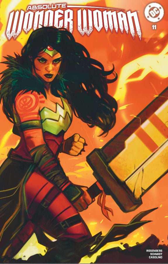 ABSOLUTE WONDER WOMAN # 12 FRANCESCO TOMASELLI TRADE DRESS EXCLUSIVE
