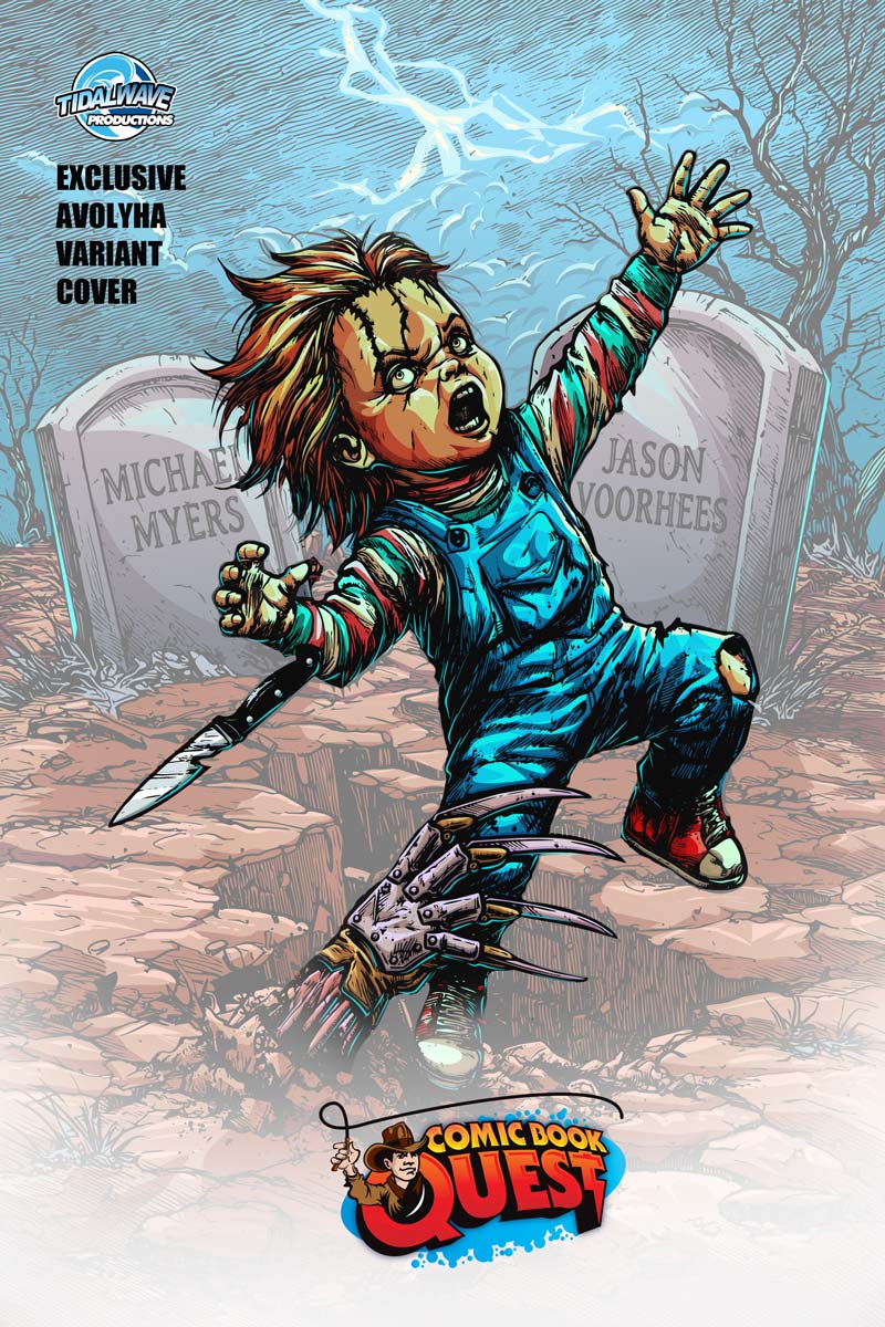 Birth of a Slasher #1 Avoltha Color Foil Virgin Variant LTD 25