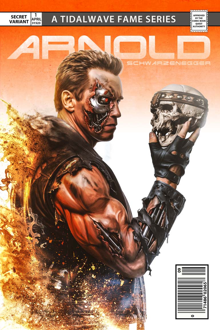 Arnold Schwarzenegger #1 Ultraraw26 Secret Trade Variant LTD 70