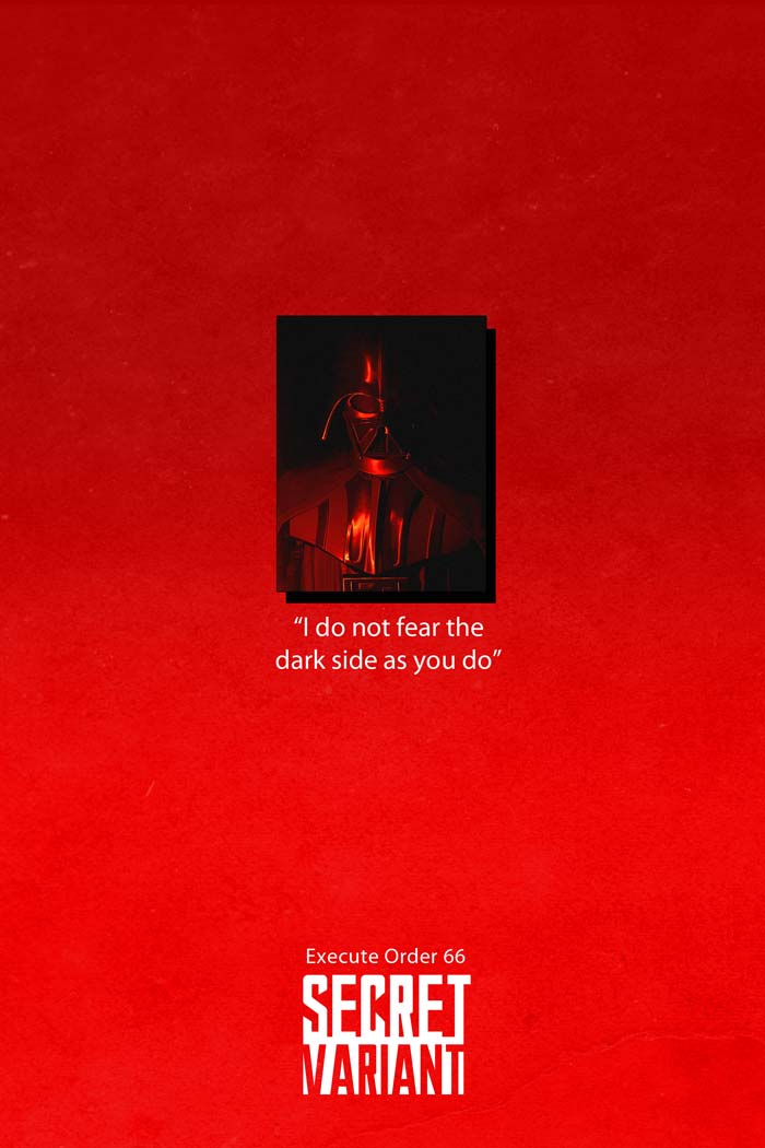 Hayden Christensen #1 Berto Martinez Secret "Order 66" Virgin Foil Variant LTD 25