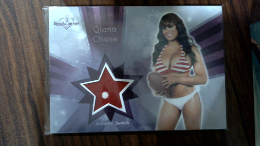 2014 Bench Warmer - Qiana Chase Swatch/Patch card