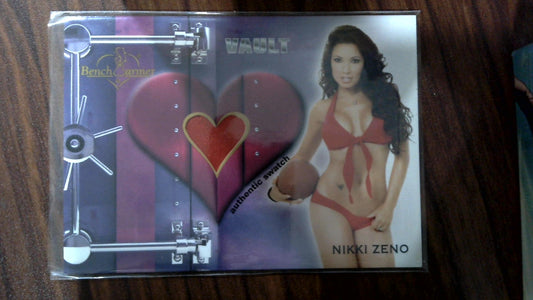 2012 Bench Warmer Vault - Nikki Zeno Swatch/Patch card