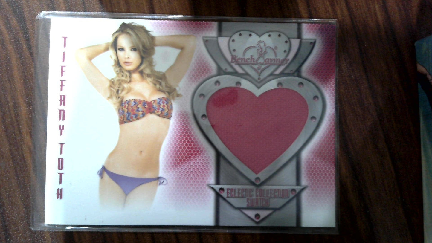 2014 Bench Warmer Eclectic Collection Swatch - Tiffany Toth Swatch/Patch card