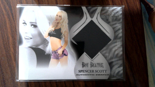 2014 Bench Warmer Boy Beater - Spencer Scott Swatch/Patch Card