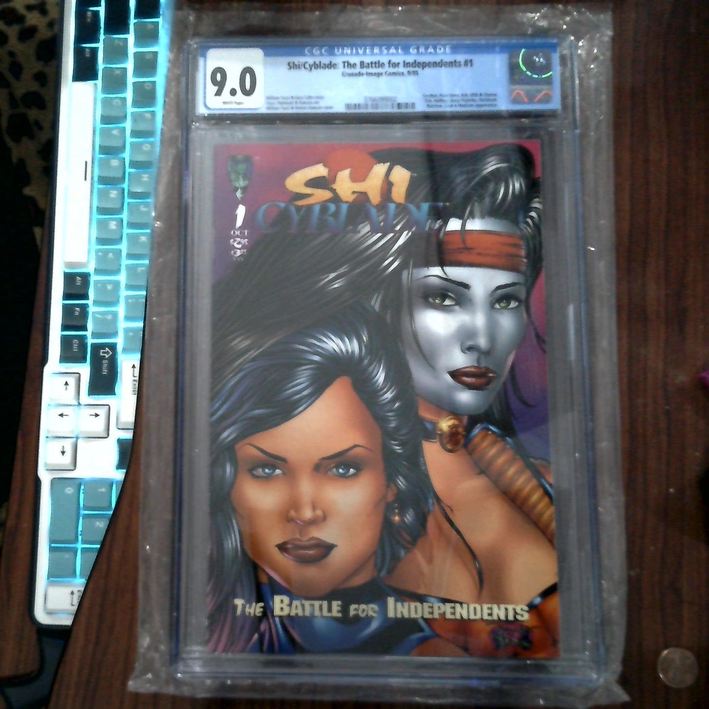 Shi/Cyblade: The Battle for Independents #1 - CGC 9.0