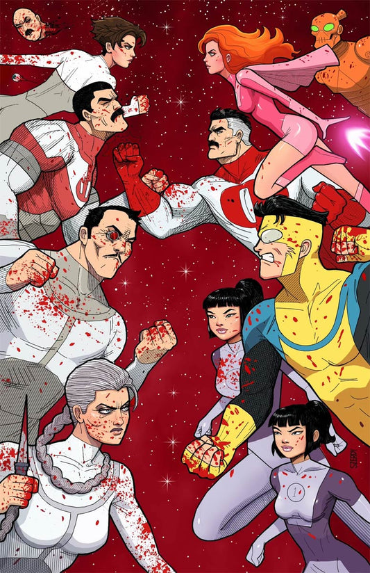 Invincible Returns #1 Facsimile Nathan Szerdy Matte Foil Variant