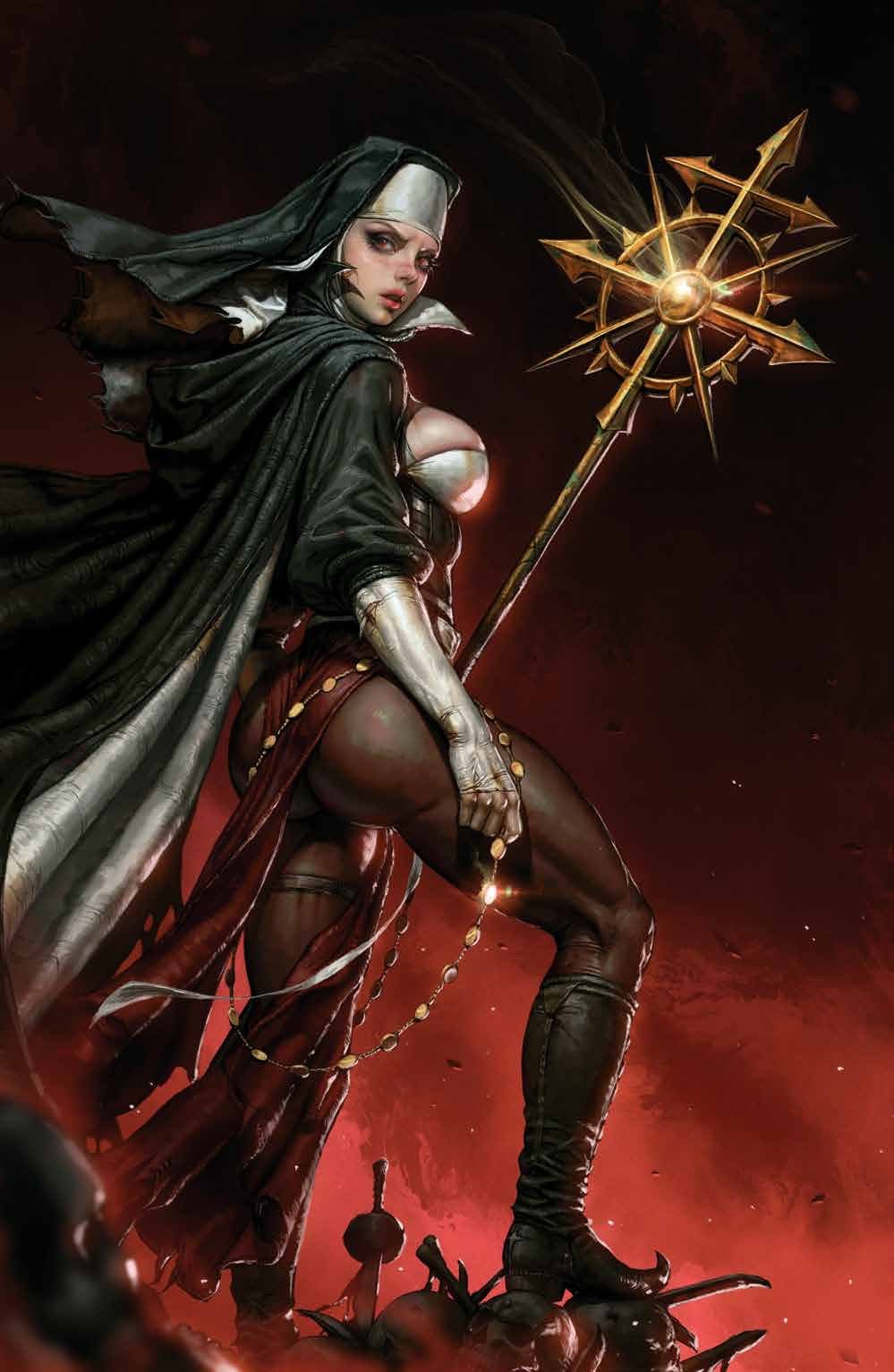 MARIAN HERETIC # 1 EOM VIRGIN EXCLUSIVE