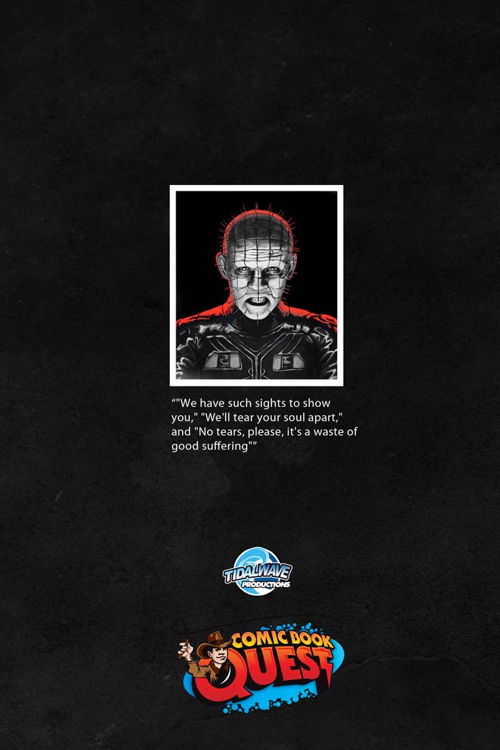 Clive Barker #1 Jackson Caspersz "Hellraiser" Trade Variant LTD 60