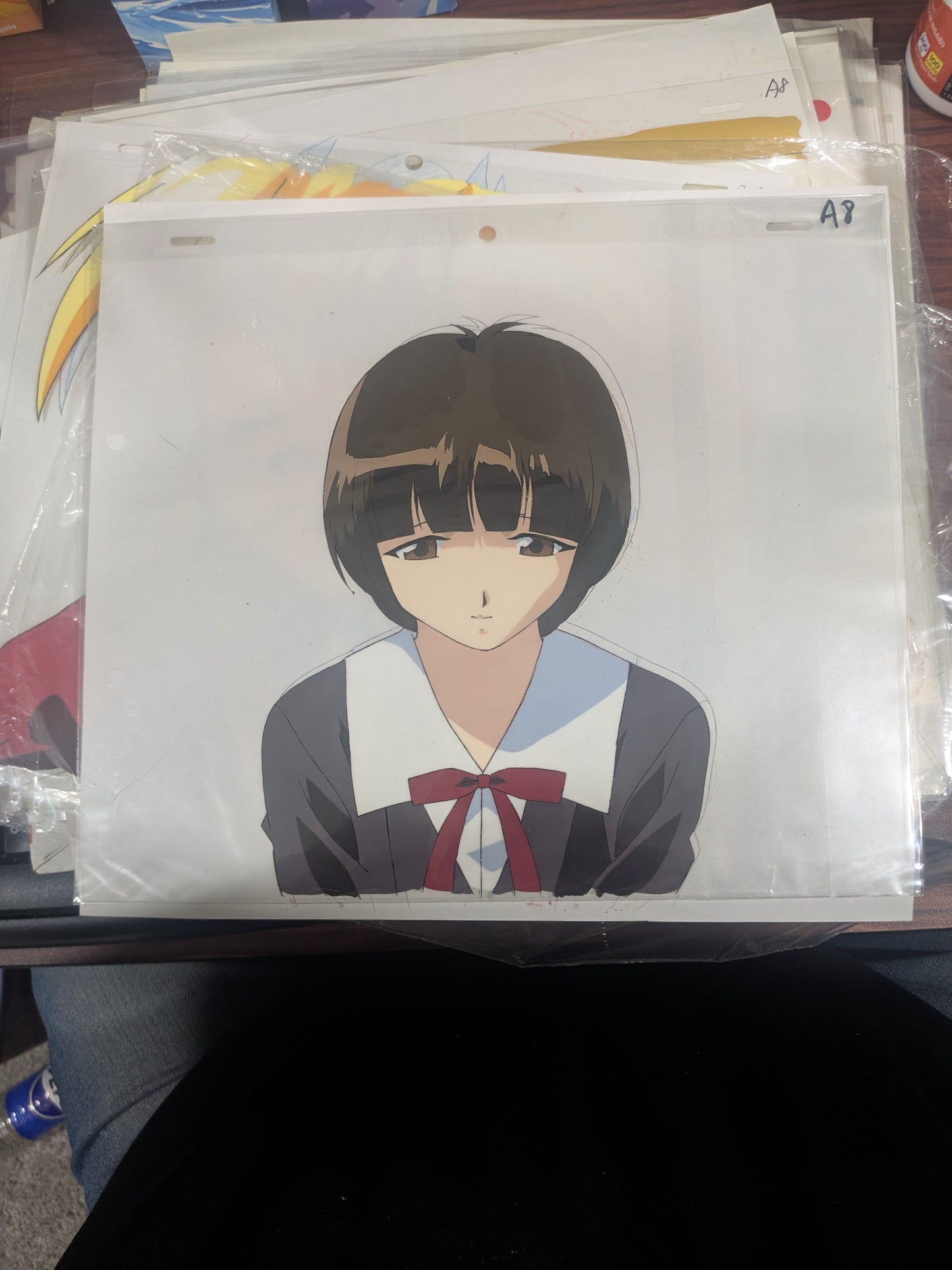 Vampire Princess Miyu - Miyu Anime Cel and Drawing