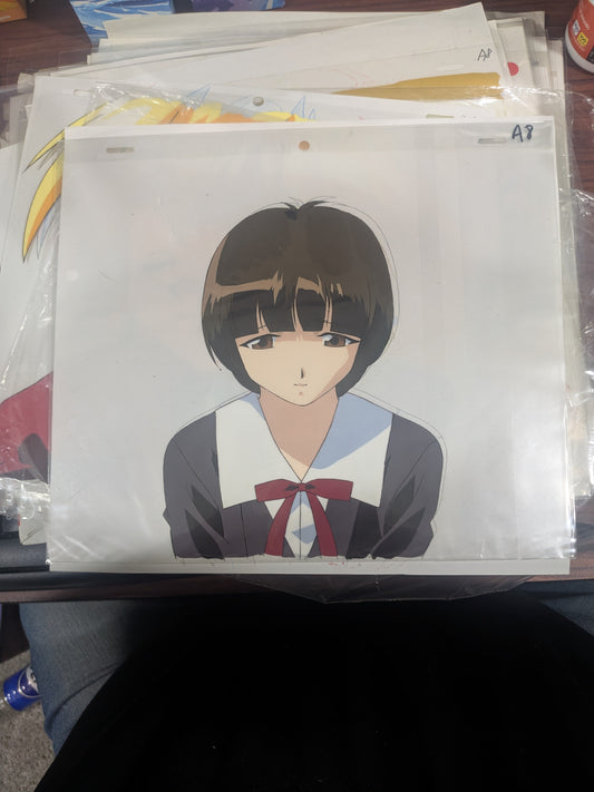 Vampire Princess Miyu - Miyu Anime Cel and Drawing