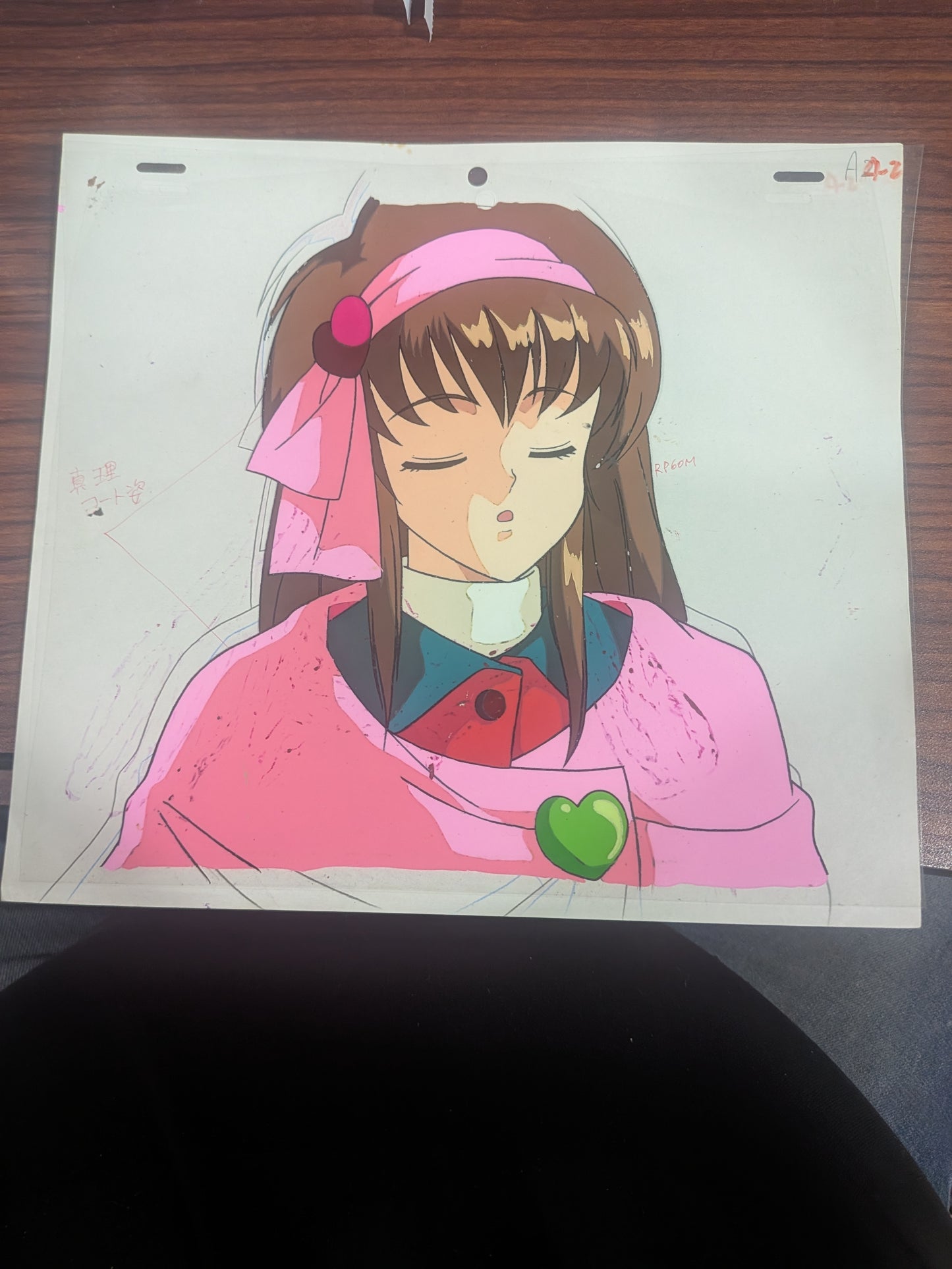 Butt Attack Punisher Girl Gautaman - Mari Amachi Cel and drawing