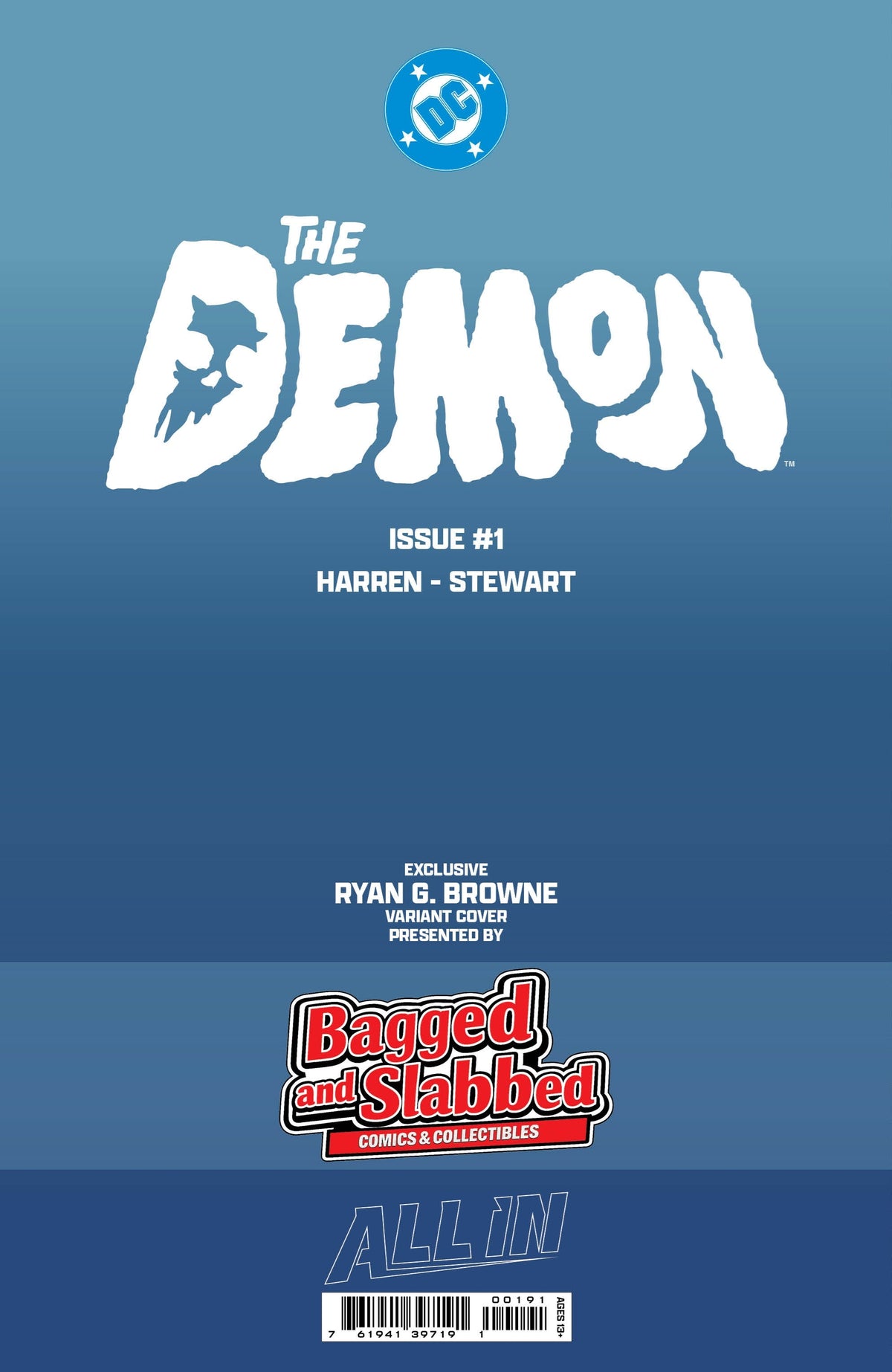 DEMON #1🔥FOIL🔥RYAN G. BROWNE
