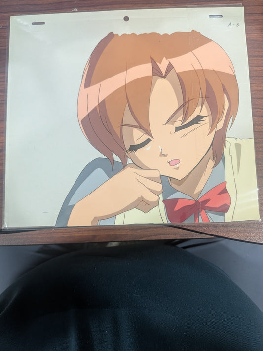 I'm Gonna Be an Angel! - Natsumi Suzuhara Anime cel and drawing