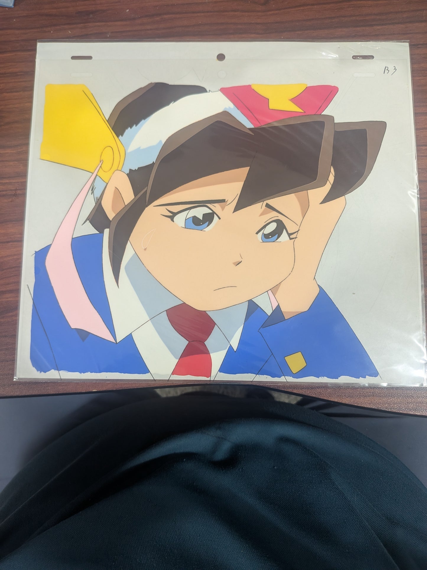 Space Pirate Mito - Mitsukuni Aoi Anime cel and drawing