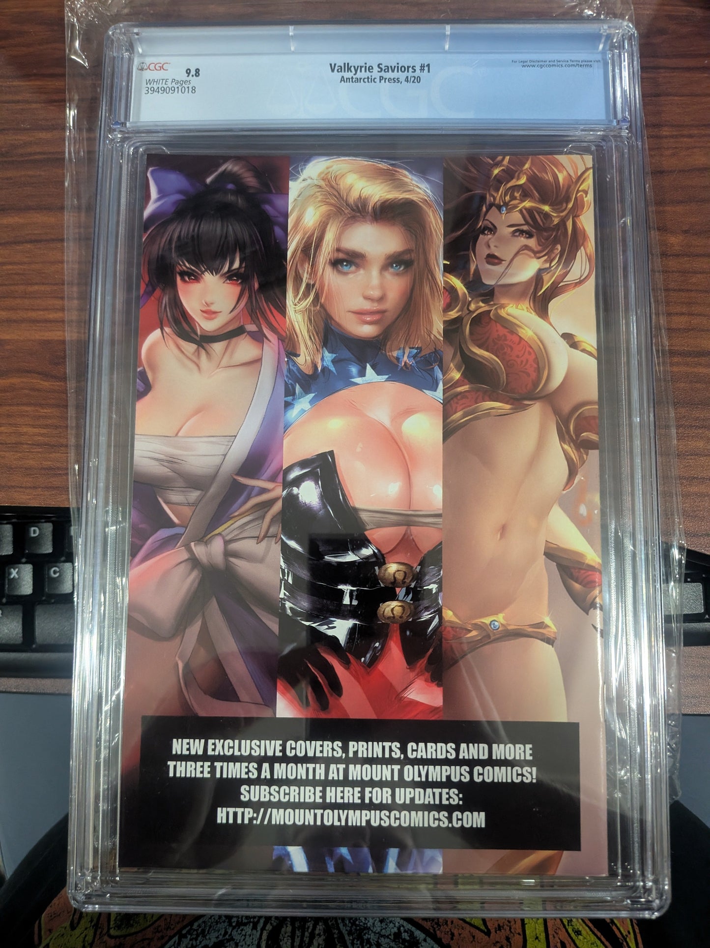 Valkyrie Saviors #1 - CGC 9.8