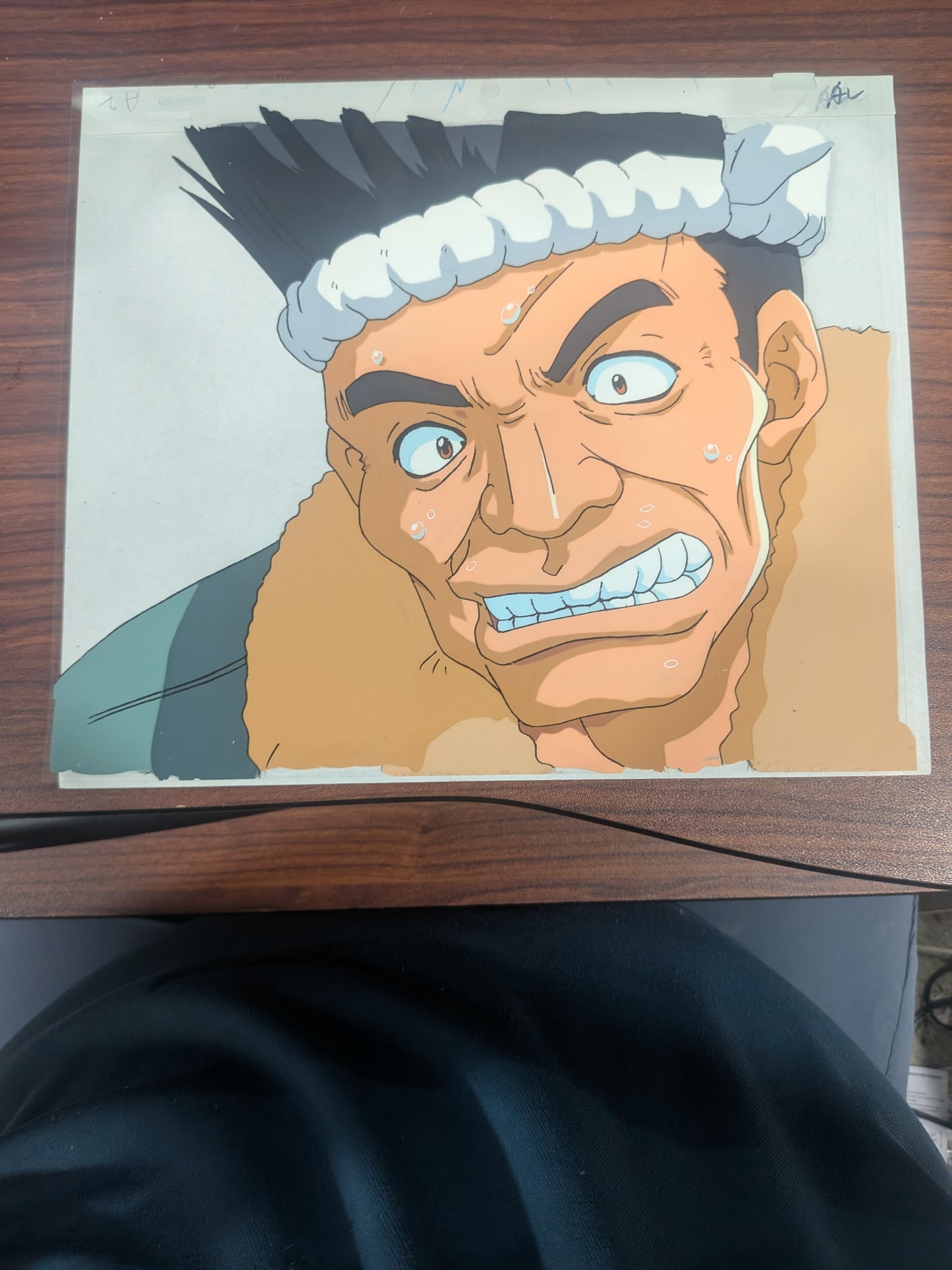 Welcome to Pia Carrot (Pia Carrot e Youkoso) 2 DX - Truck Driver Anime Cel and drawing