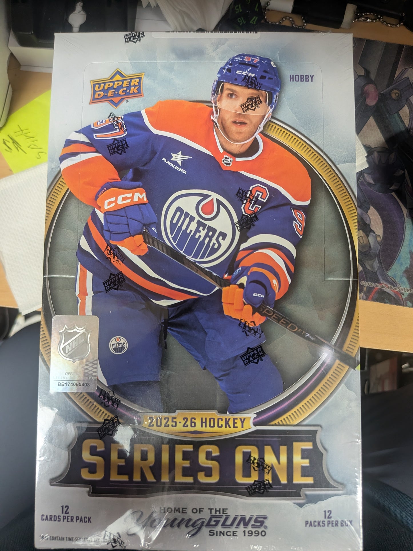 2025-26 Upper Deck Hockey Series 1 Hobby Box