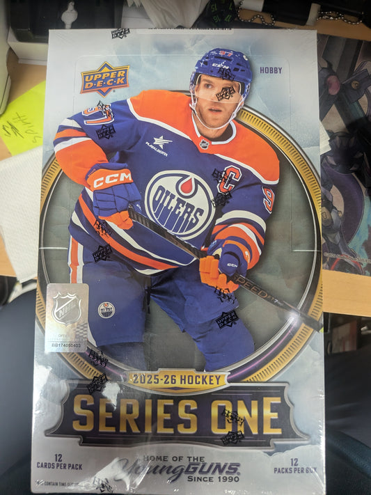 2025-26 Upper Deck Hockey Series 1 Hobby Box