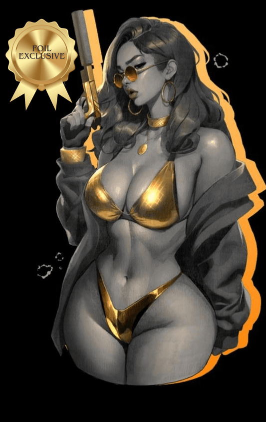 SDCC GUN HONEY DOUBLE DOWN # 2 ICKPOT FOIL EXCLUSIVE