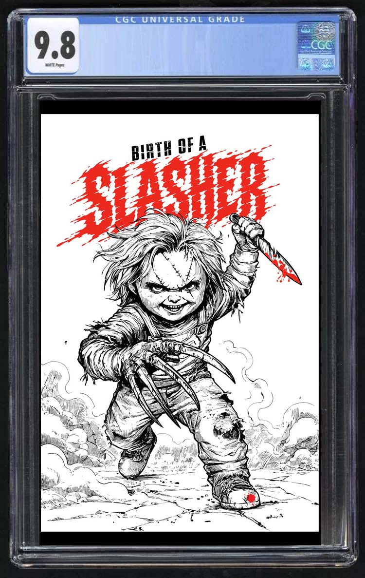 Birth of a Slasher #1 Avoltha Sketch Trade Variant LTD 60