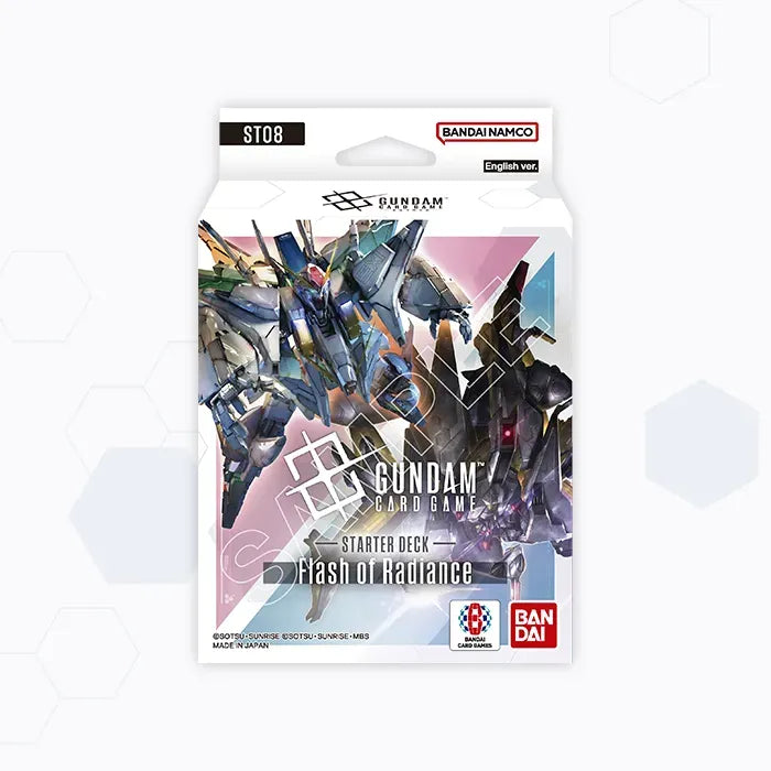 Gundam Card Game - Starter Deck 08: Flash of Radiance [ST08]