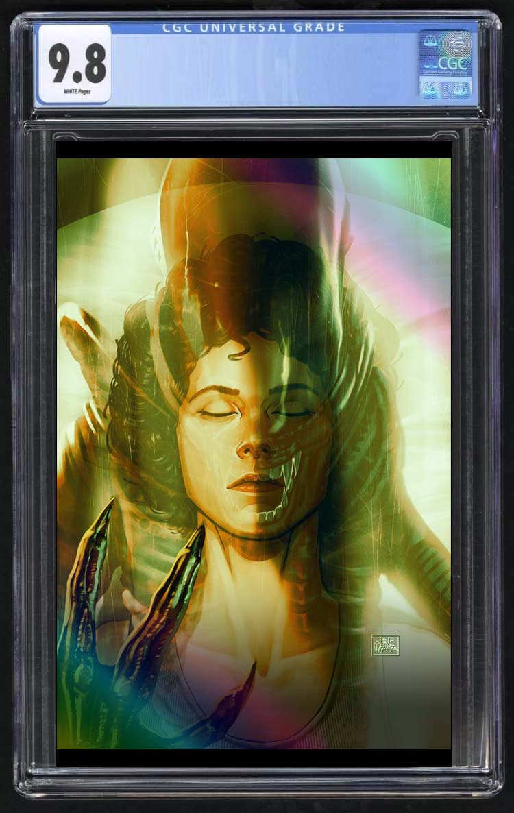 Sigourney Weaver #1 Ben Vazquez CBQ Foil Variant LTD 25